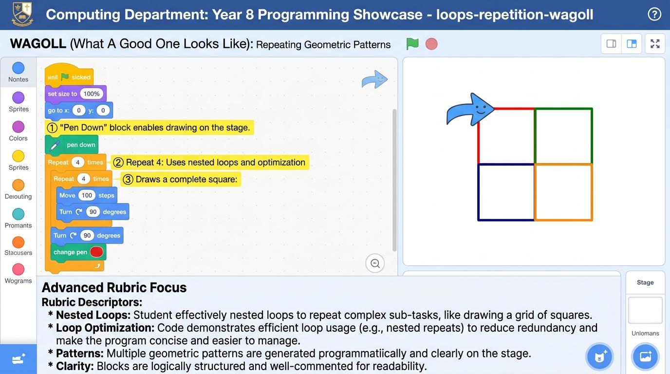 Loops & Repetition Exemplar