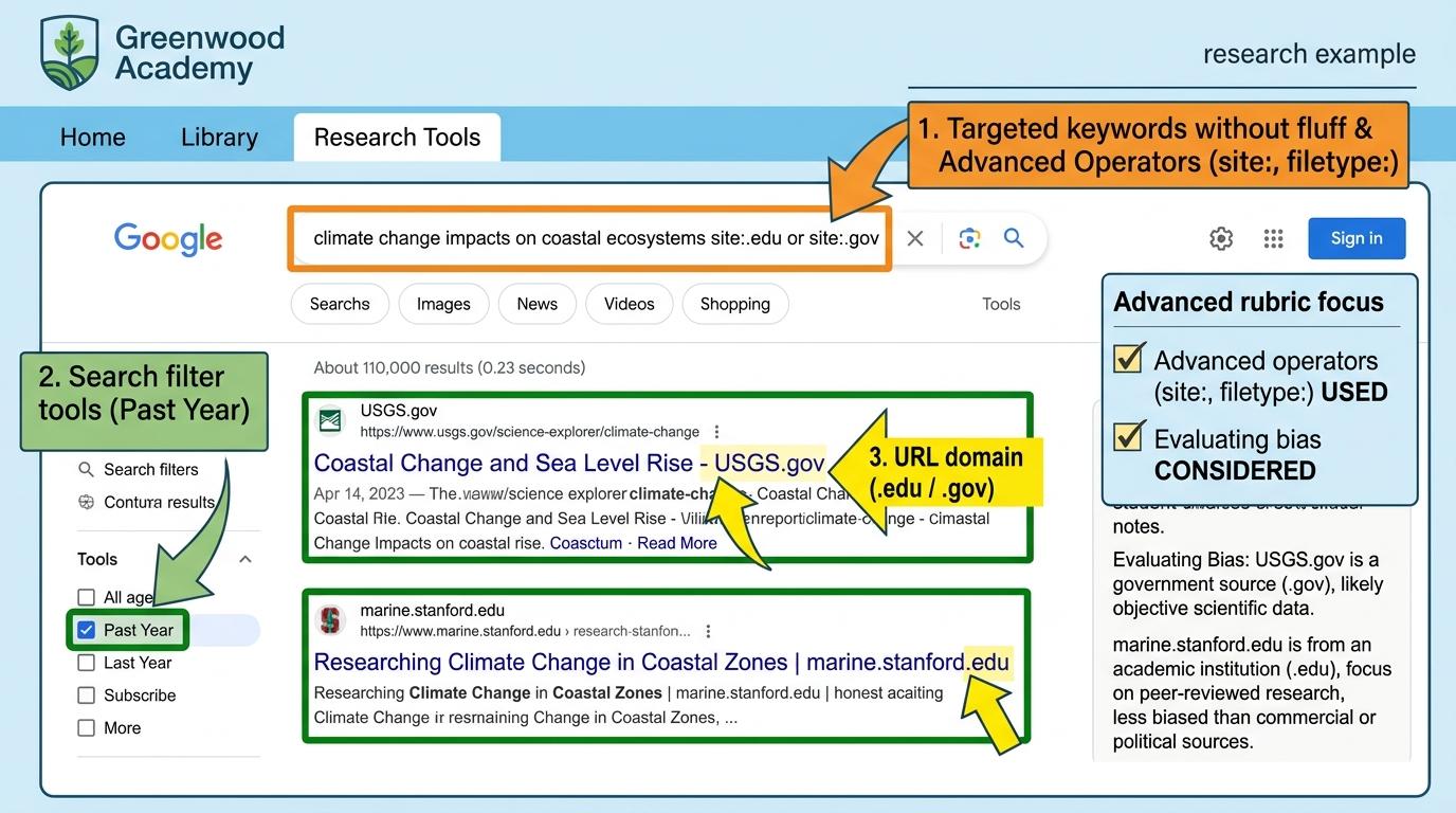 Information Retrieval & Search Skills Exemplar