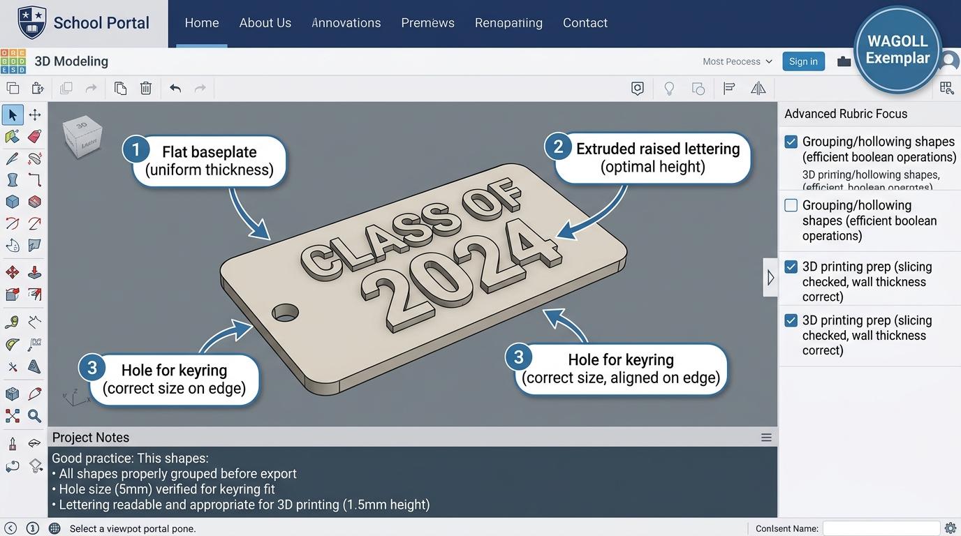 3D Design Exemplar