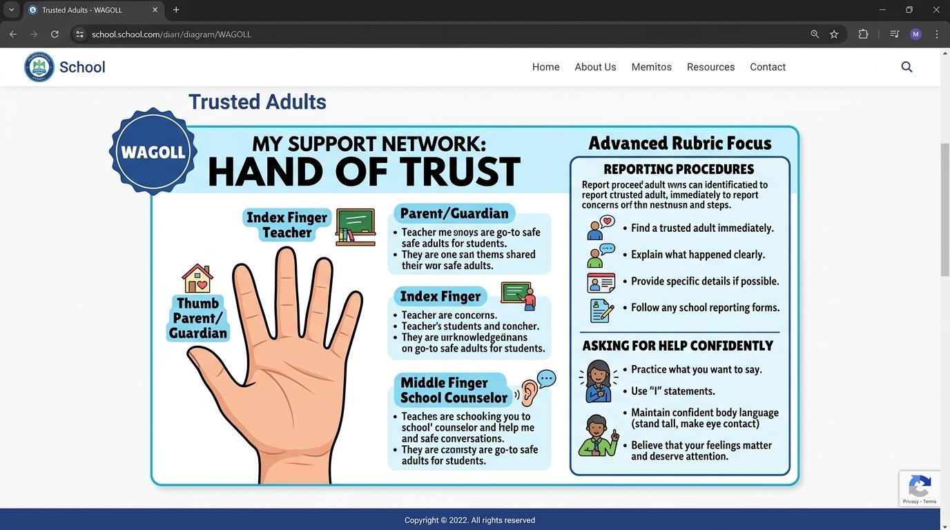 Trusted Adults Exemplar