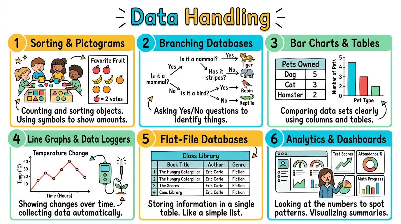 Visual Sketchnote for Data Handling