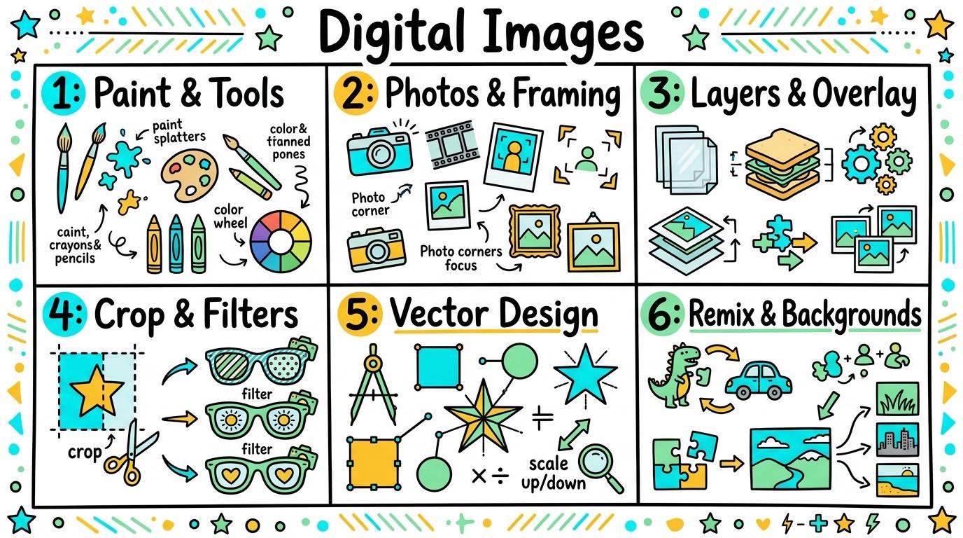 Visual Sketchnote for Digital Images