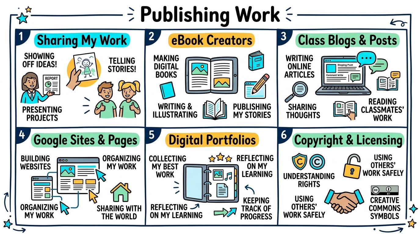Visual Sketchnote for Publishing Work