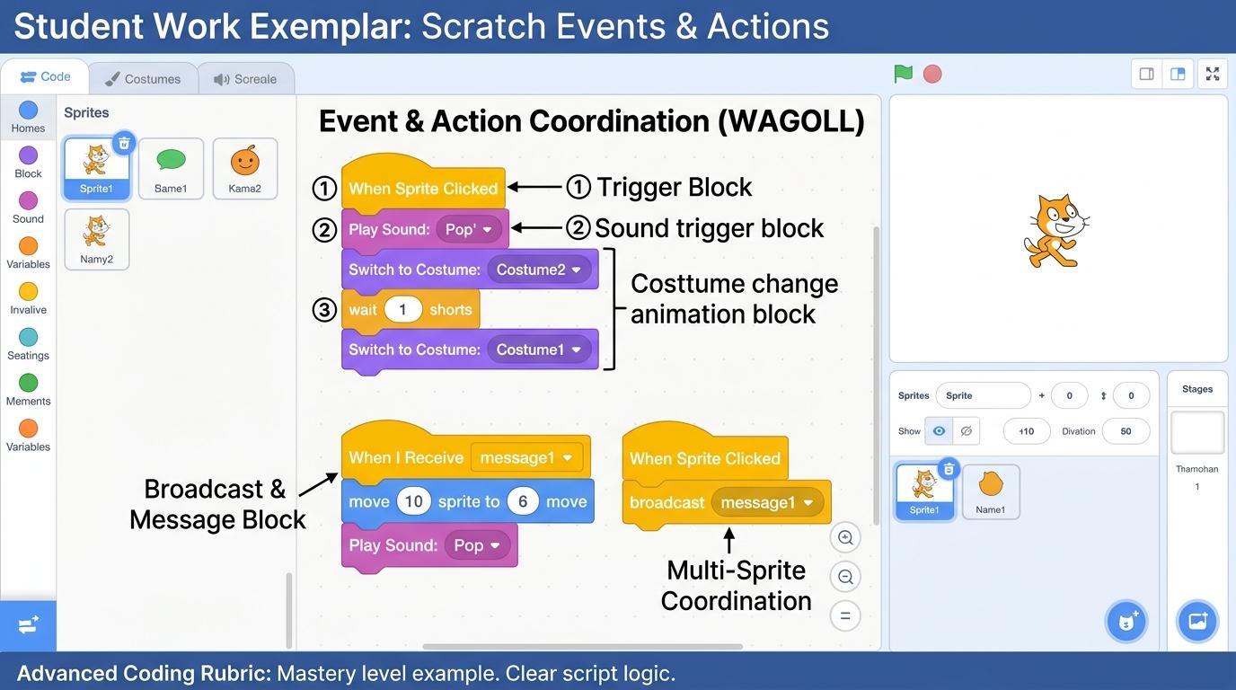 Events & Actions Exemplar